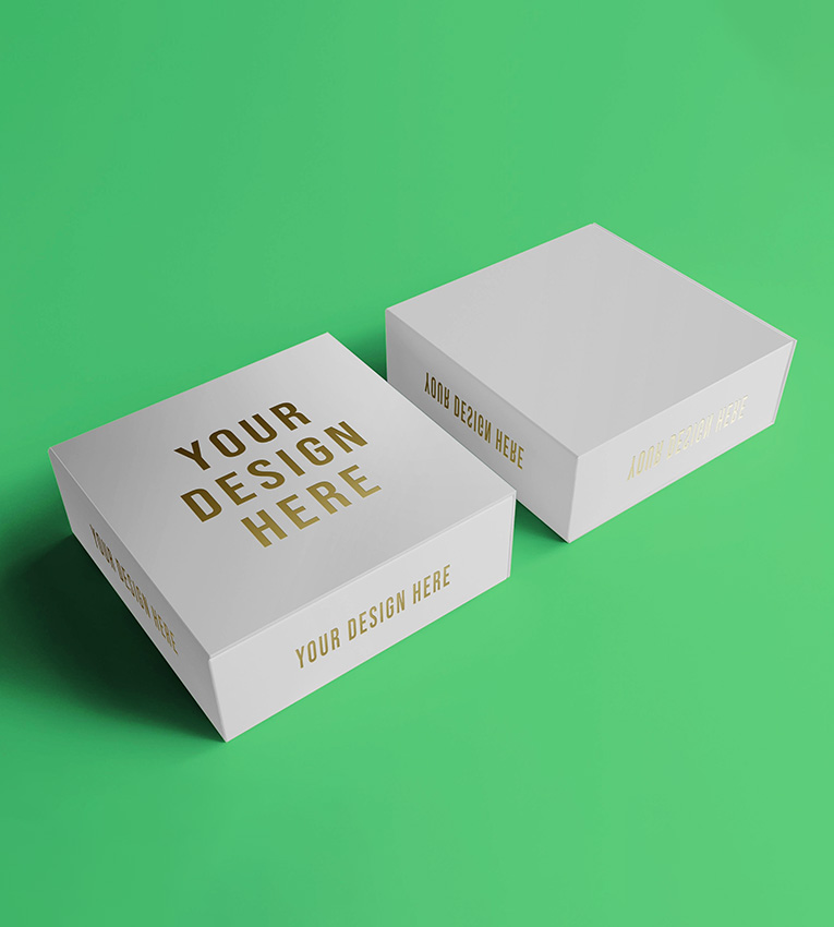 Custom Gold Foil Boxes